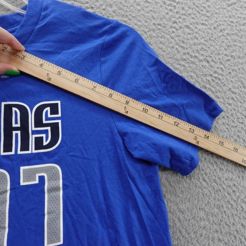 Nike Luka Doncic Tee Large Blue T Shirt Youth Dallas Mavericks NBA Cotton 77 NWT